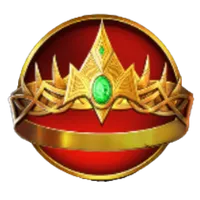 Golden crown symbol in Gates of Olympus |