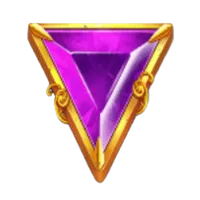 Purple gemstone symbol in Gates of Olympus |