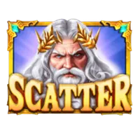 Zeus Scatter symbol in Gates of Olympus |